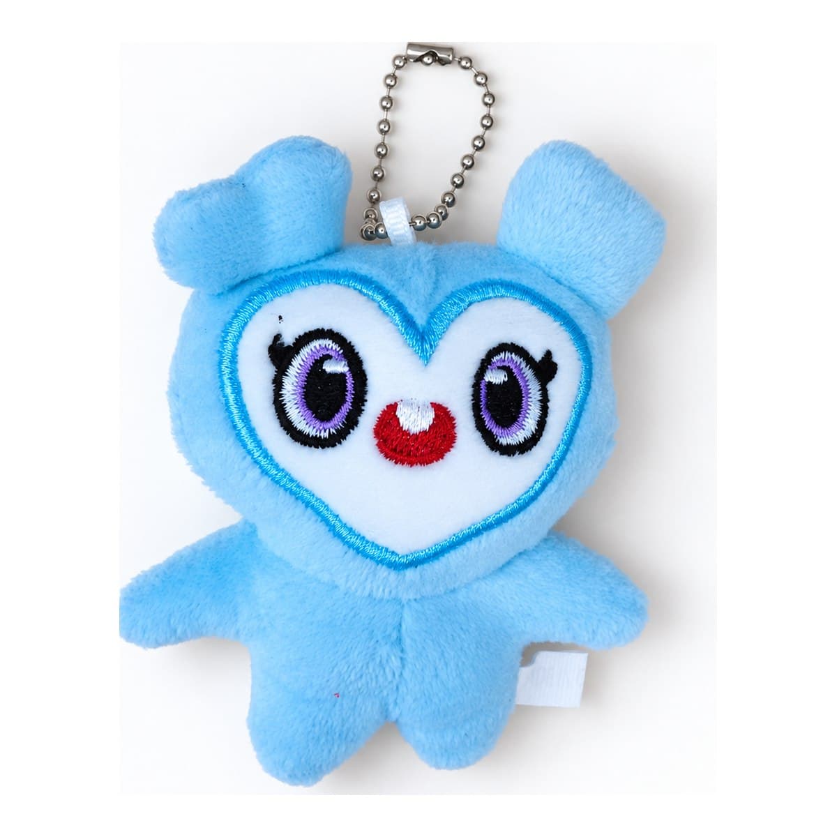 Llavero de peluche Twice carita corazón celeste en Chile