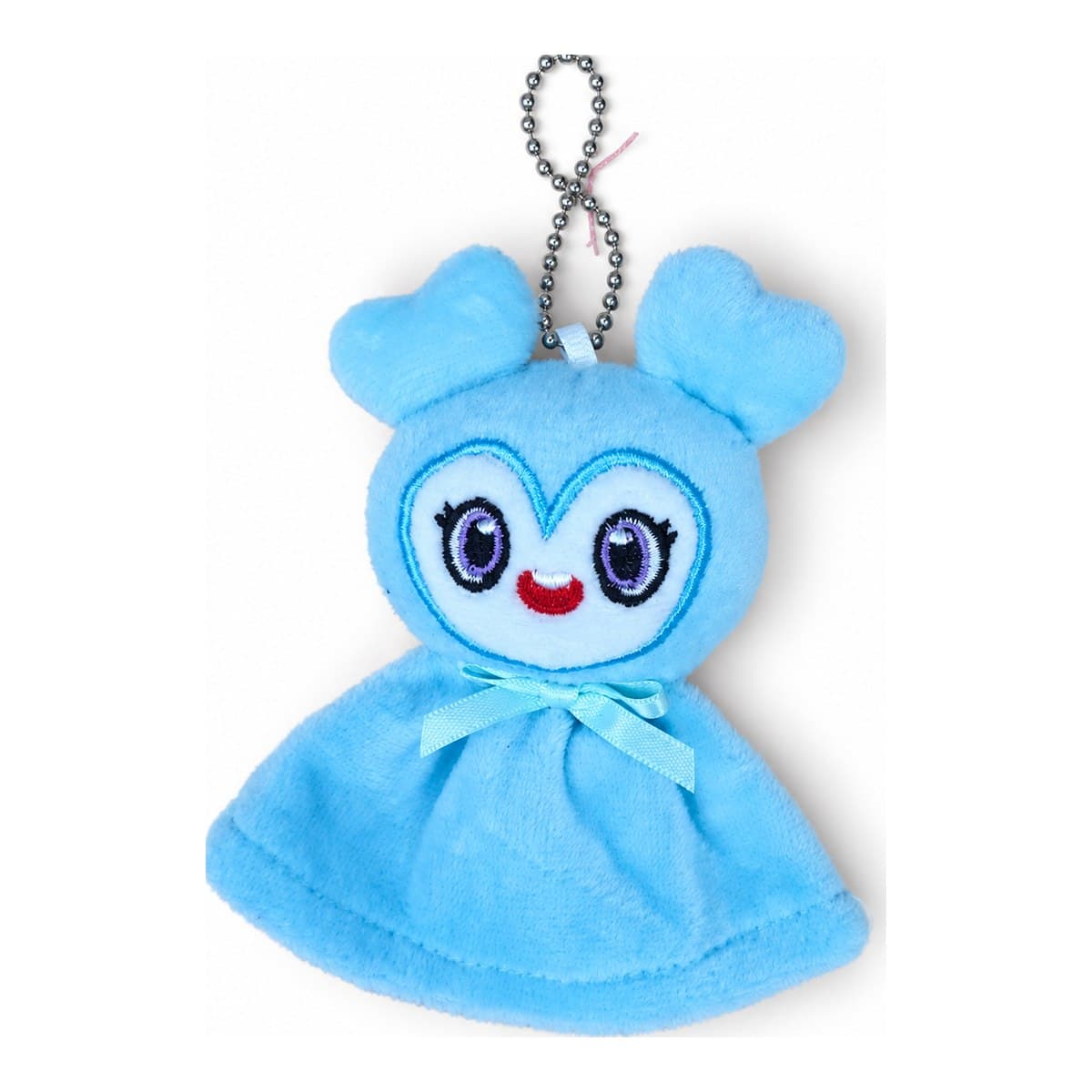 Llavero de peluche Twice con vestido azul en Chile