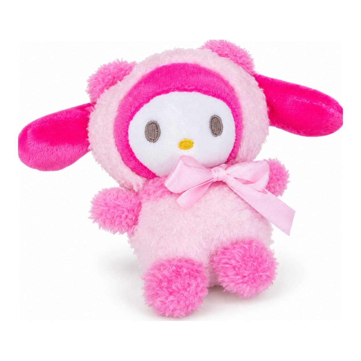Peluche My Melody con capucha rosa y lazo en Chile
