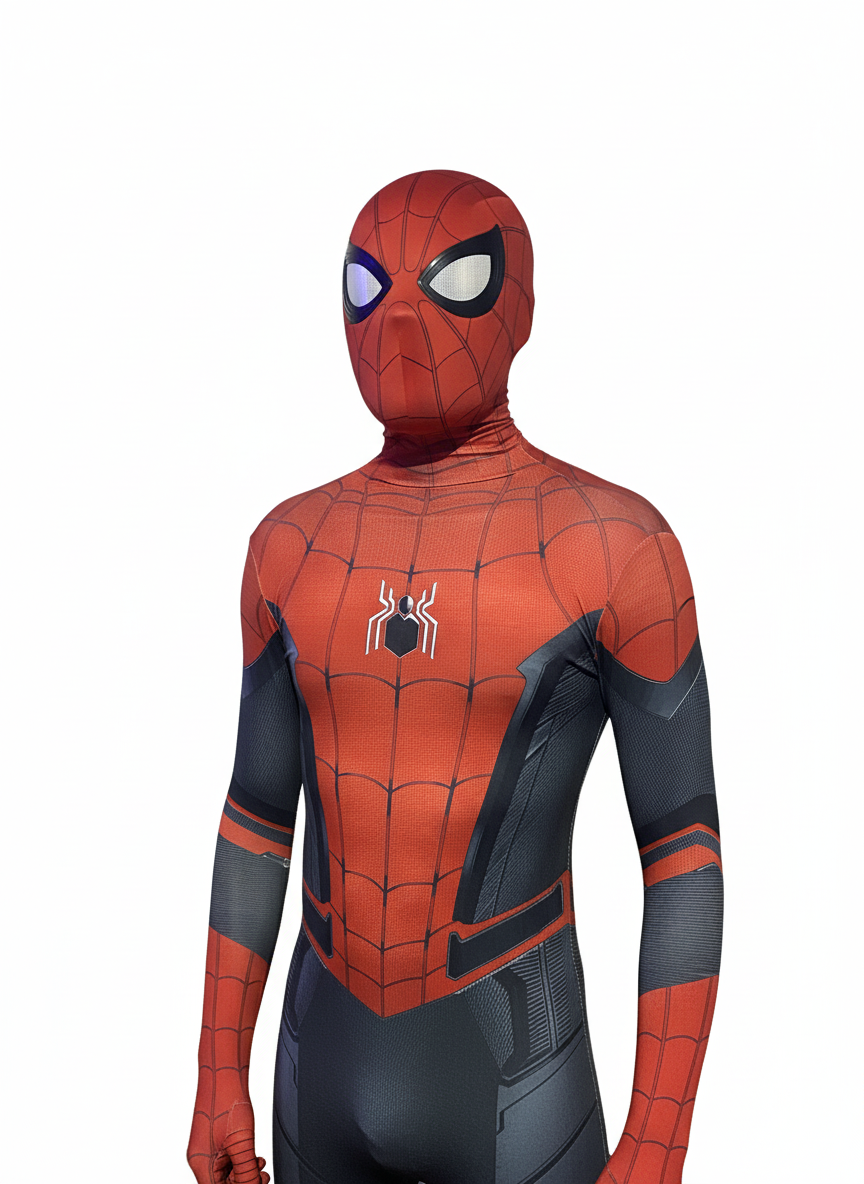 Mascara Tom Holland rojo