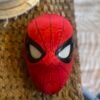Máscara Spider-Man Roja Electrónica con Ojos Móviles