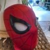 Máscara Spider-Man Roja Electrónica con Ojos Móviles