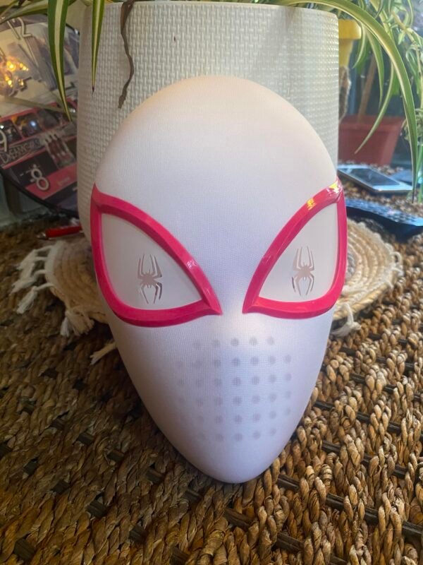 Mask White Máscara de Gwen con Activación por Sensor