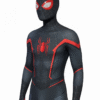 Máscara Spider-Man Negra Roja con Ojos Móviles