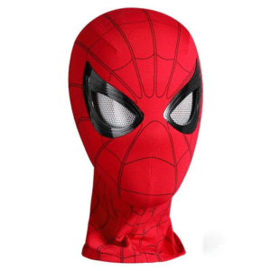 Máscara Spider-Man Roja Electrónica con Ojos Móviles